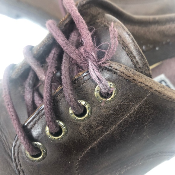 Frye Livingston Lace Up Shoes Brown 8.5 M main image 6